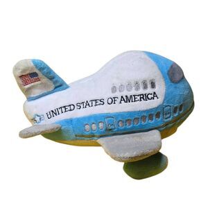 Air Force One Plush Plane w Take Off Sound